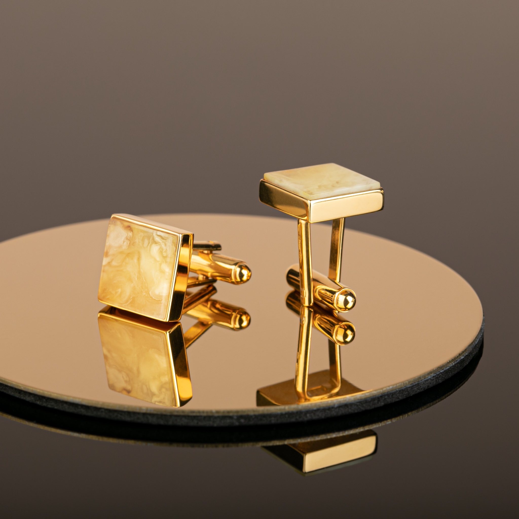 geometric amber collection gold plated cufflings.jpg