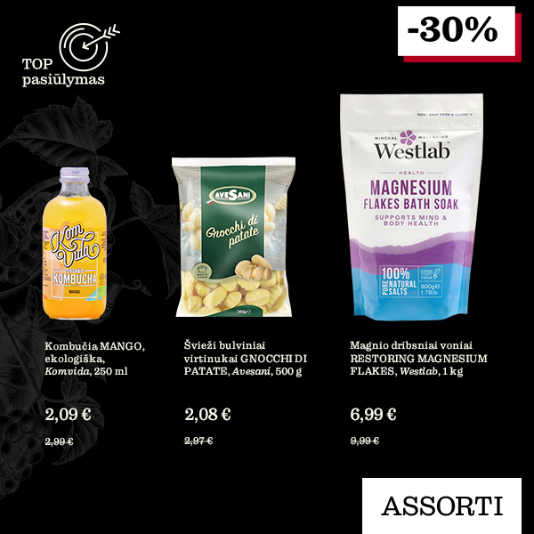 „ASSORTI” - TOP pasiūlymas!