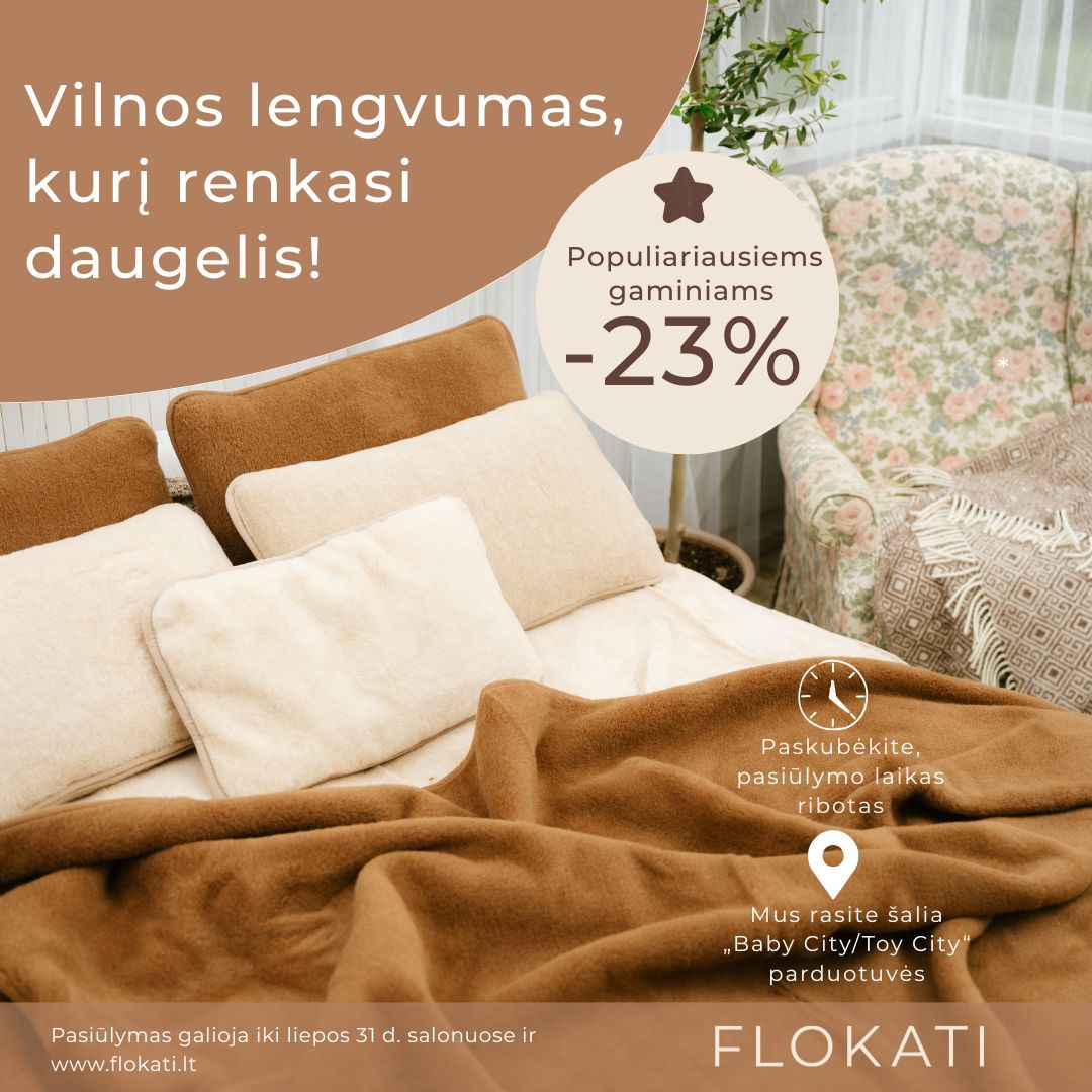 „FLOKATI” - Metas rinktis vilną!
